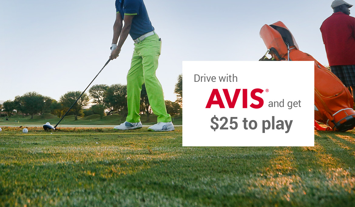 Drive with Avis GolfNow Promotions